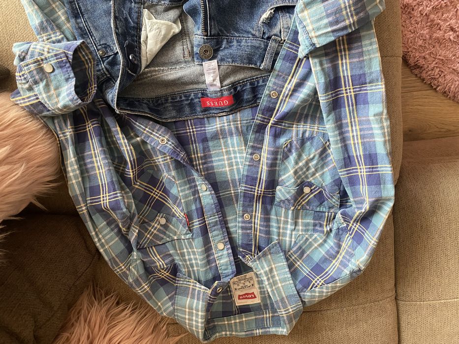Лот- Дънки Guess и риза Levi’s