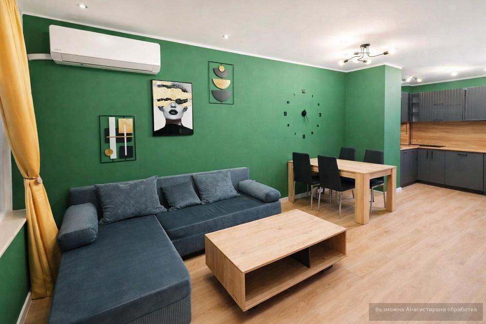 Двустаен апартамент под наем в жк. Тракия