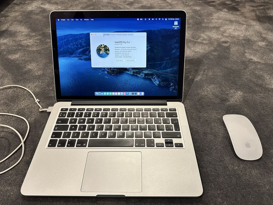 Macbook Pro 13” retina display