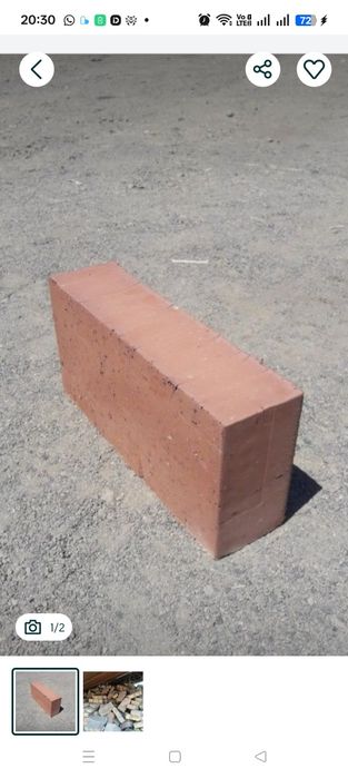 Продам красные кирпичи новые