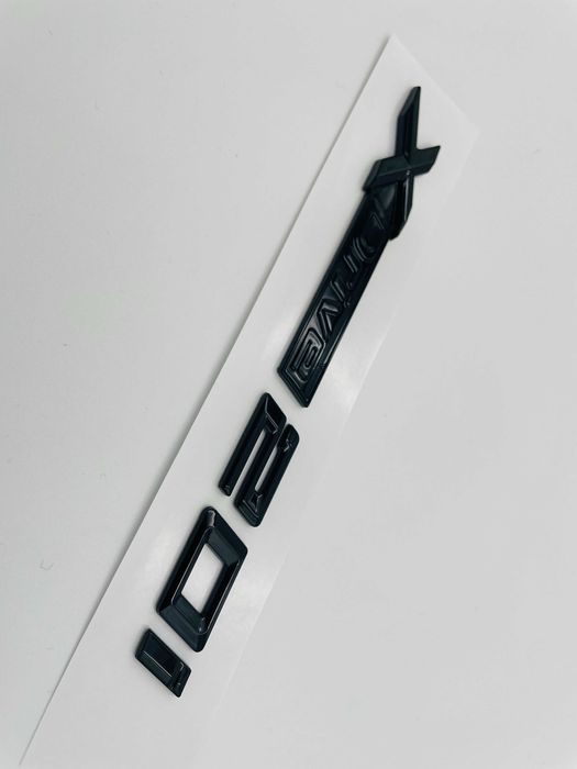 Emblema compatibila BMW x-drive 20i negru