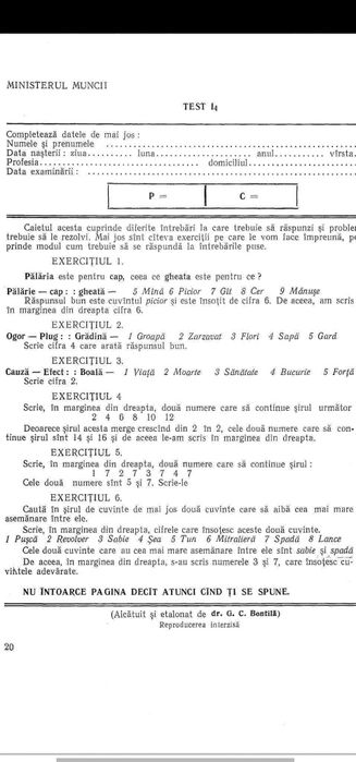 Teste psihologice MAI, ANP, MApN