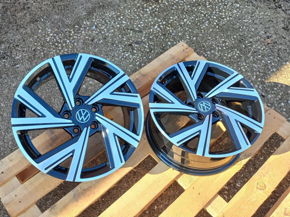 17"Vw 5х112 Golf Gti Gtd Passat Touran Caddy 7.5ж ет40 Чисто Нови