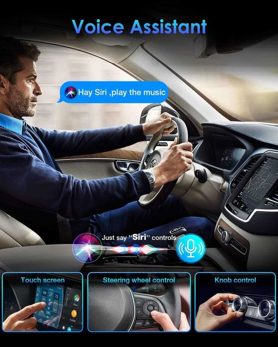 ASOUNY BY969T – безжичен адаптер за Apple CarPlay