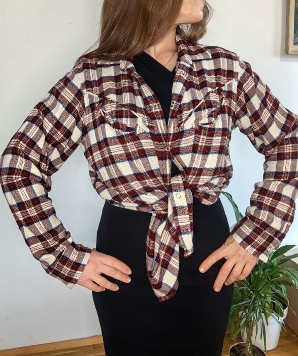 Риза Levi's червено бяла