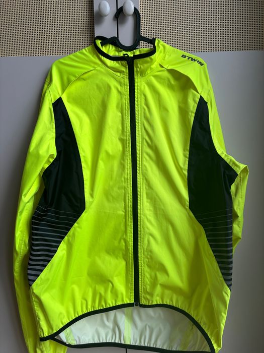 Geaca ciclism de ploaie, barbati Dechatlon, marime L