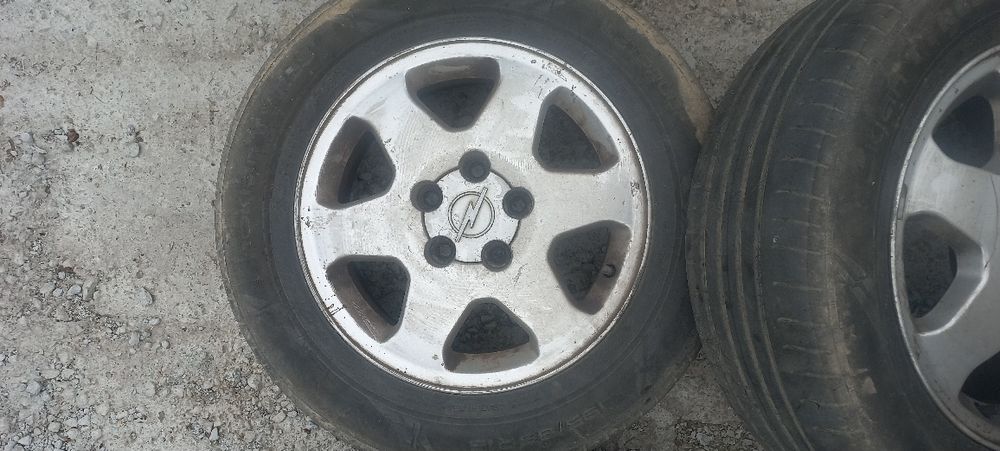 5х110 Джанти 15 Опел ОРИГИНАЛНИ и 195 65 15 към тях