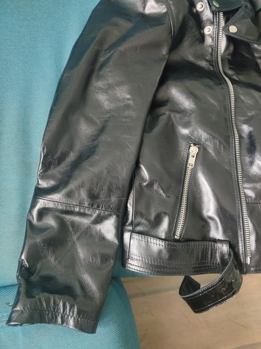 Geaca piele de vițel