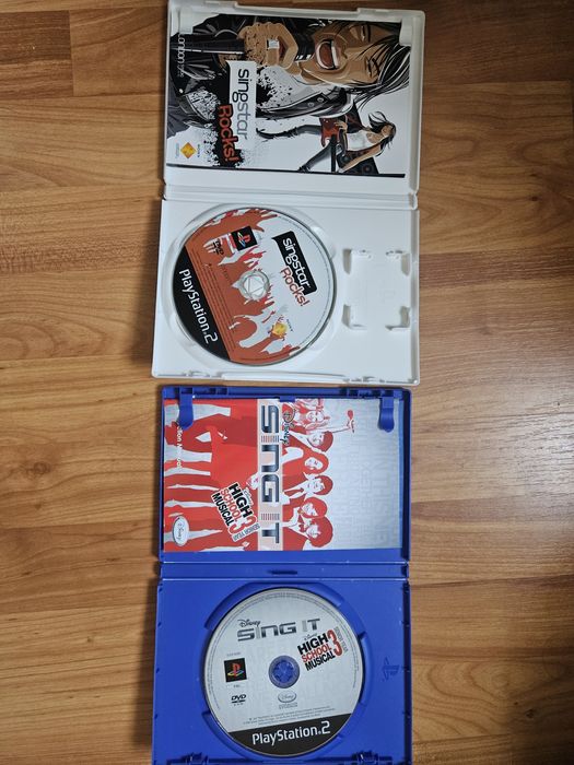 Jocuri Singstar/Sing it si microfoane PS2