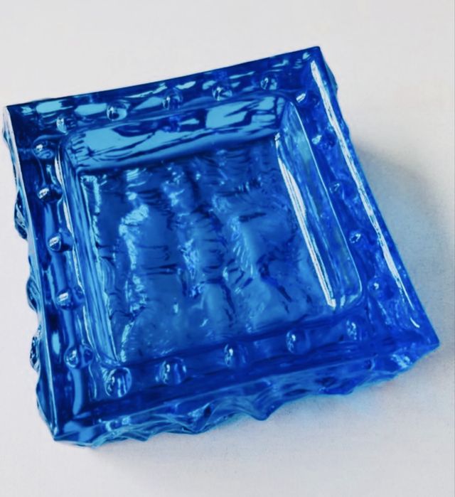 Scrumiera de sticla de epoca 1960