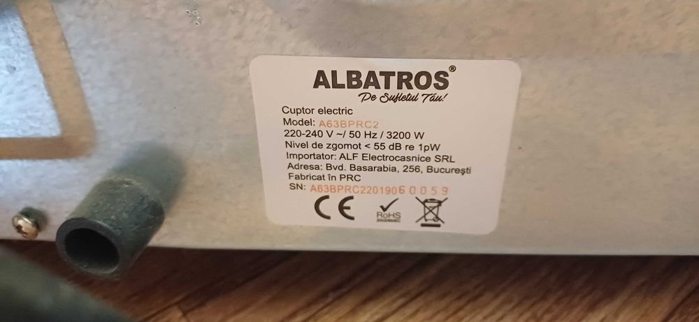 Cuptor electric Albatros 63 L