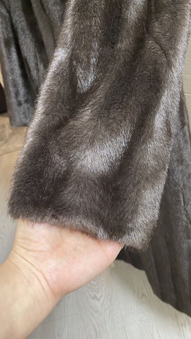 Эко шуба под норку