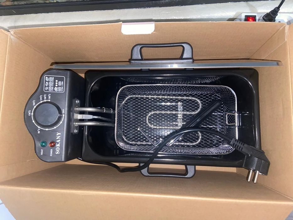 Фритюрница, новая