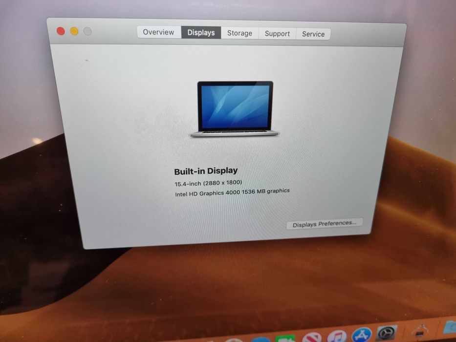 MacBook Pro Retina 15 Model A1398 EMC 2512 i7 2 6GHz 16GB RAM 250GB SSD 500 clicluri