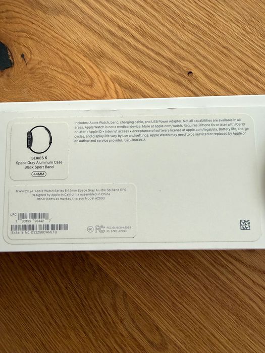 Apple watch 5 series 44 mm.