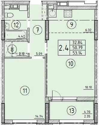 Квартиры ЖК SED SITY (ДСР)