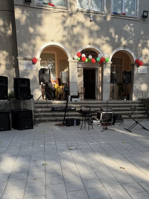 4 баскаса -18 ; 6 топа -15  ; 4 монтарбо ; 2 RCF ; 2 електроvoice - 15