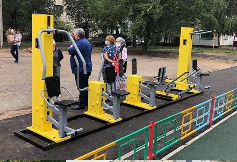 Тренажеры уличные