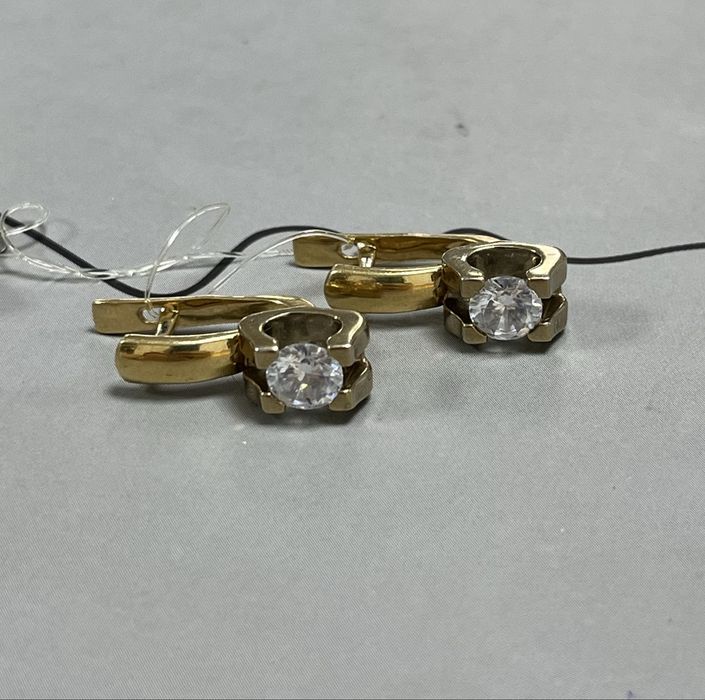 Золотые серьги/Рассрочка без процентов/Bari Bar shop