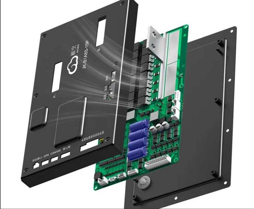 BMS JK 200A Continuu/350A max Echilibrare Dinamica si IP65, model nou