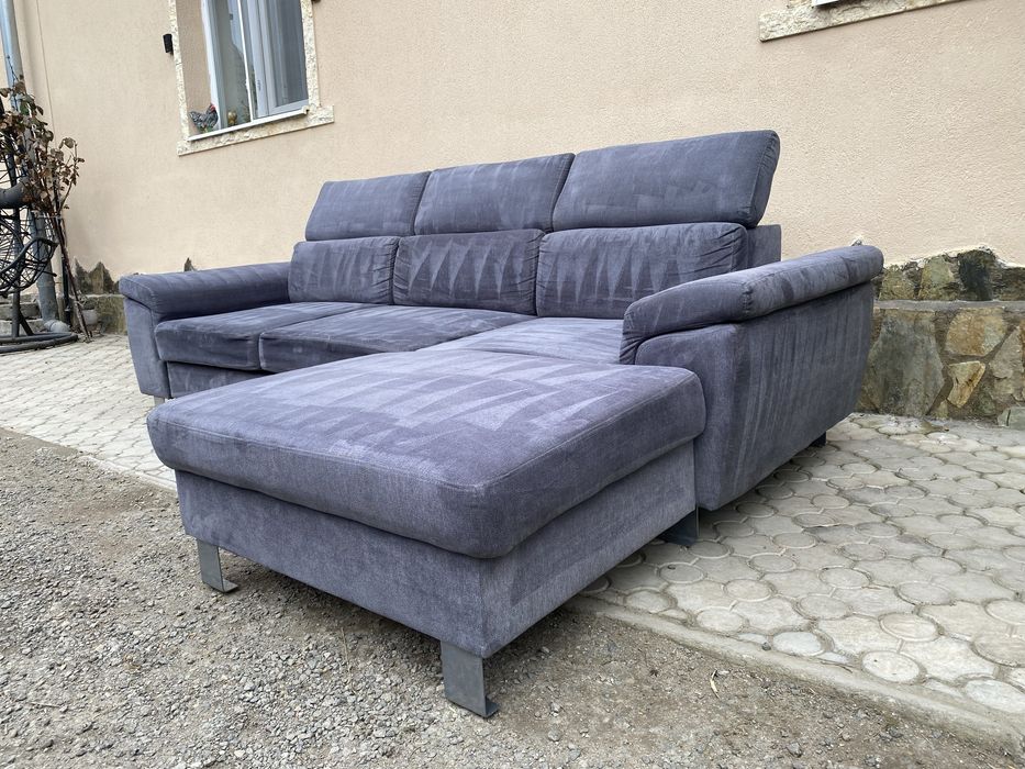 Coltar extensibil gri
