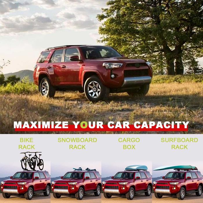Напречни Греди за Багажник -  Toyota 4Runner Rails KINGGERI
