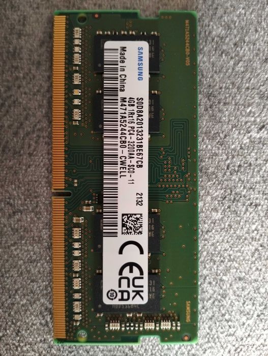 Оперативная память для ноутбука