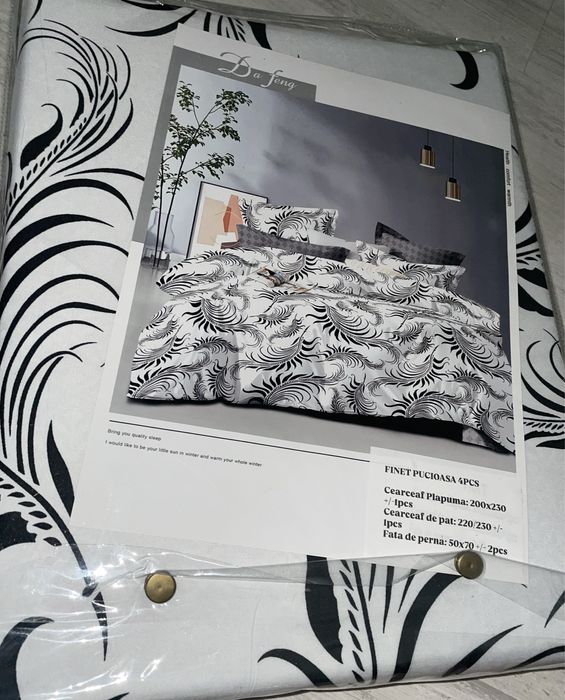 Lenjerij pat din finet