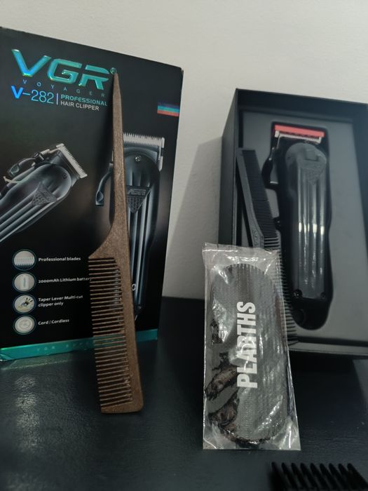 Kit VGR Nou frizer începător, masina tuns , foarfece, grătare noi