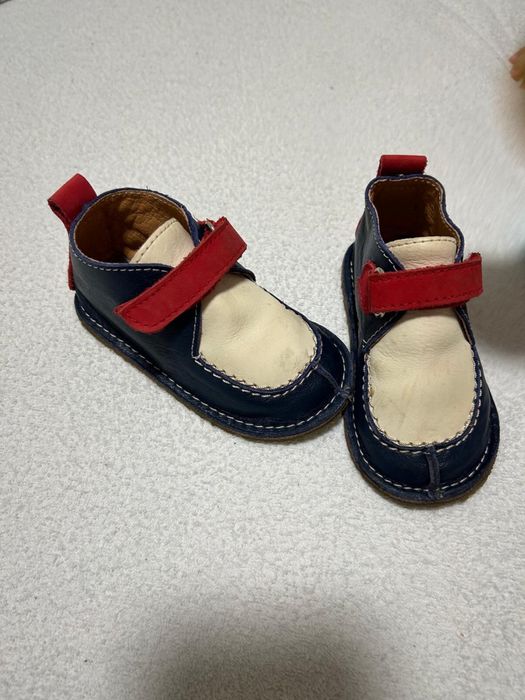 Pantofi ghete piele naturala bebelusi