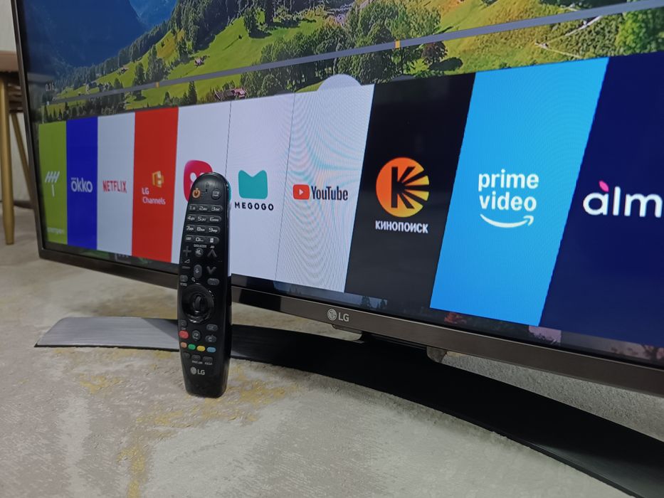 Телевизор LG 43" Wi-fi YouTube Смарт ТВ.