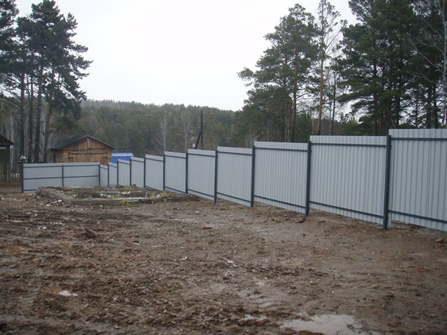 Заборы .ворота .монтаж