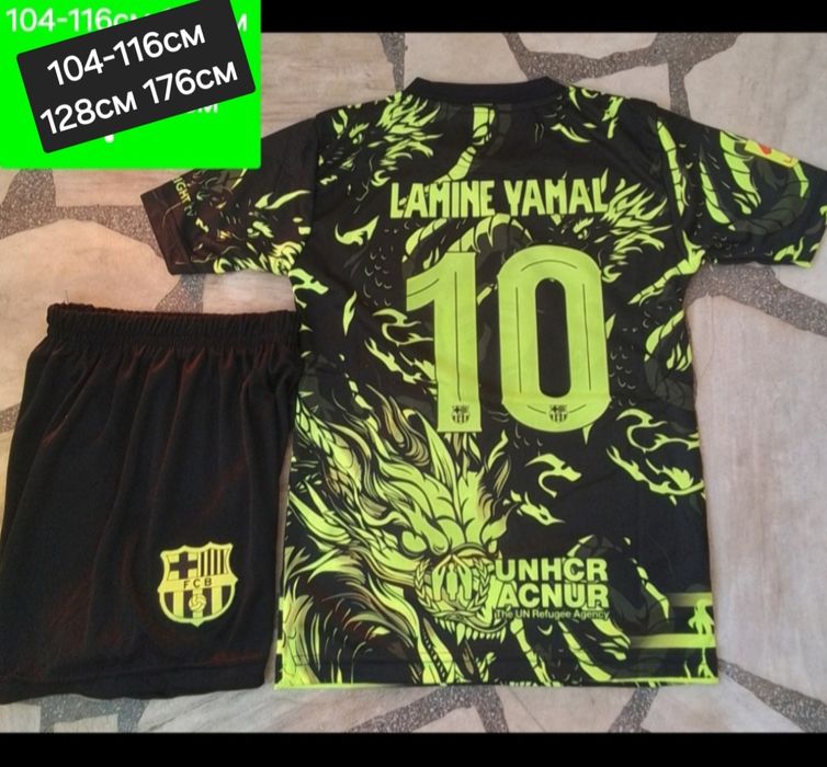 Детско юношески футболни екипи RAPHINHA 11 LAMINE YAMAL 10