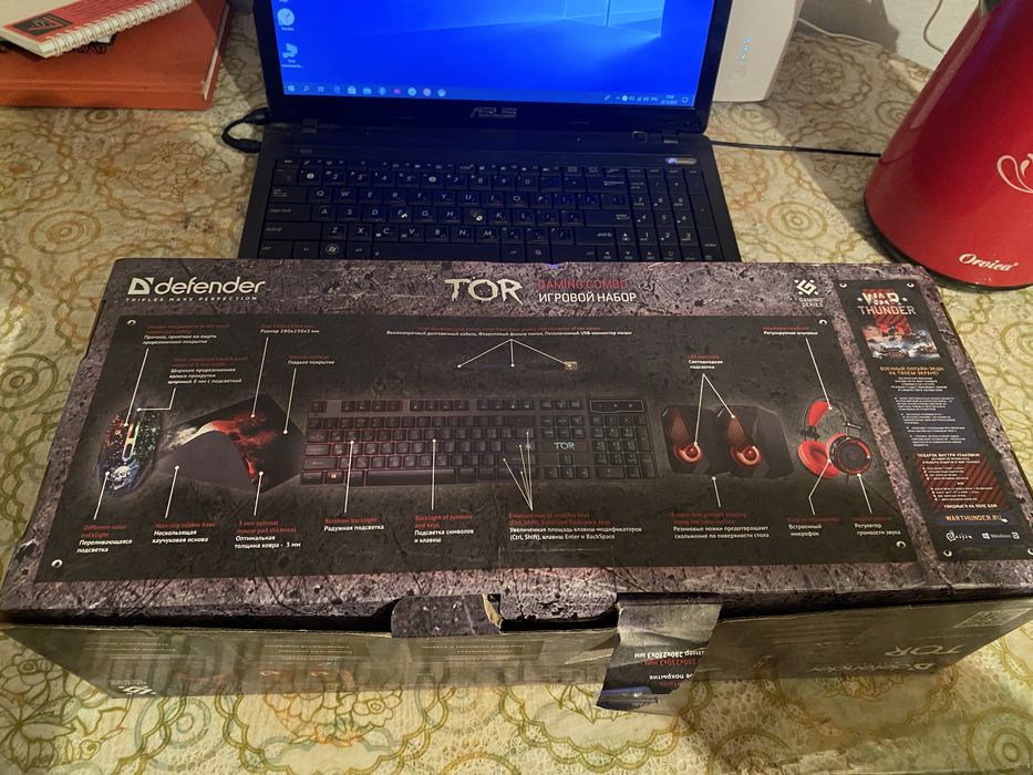 Ноутбук asus в комлекте