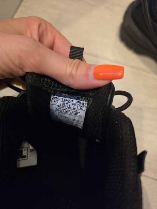 Fila дамски черни обувки