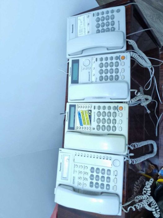 Стационарные телефоны Panasonic в рабочем состоянии
