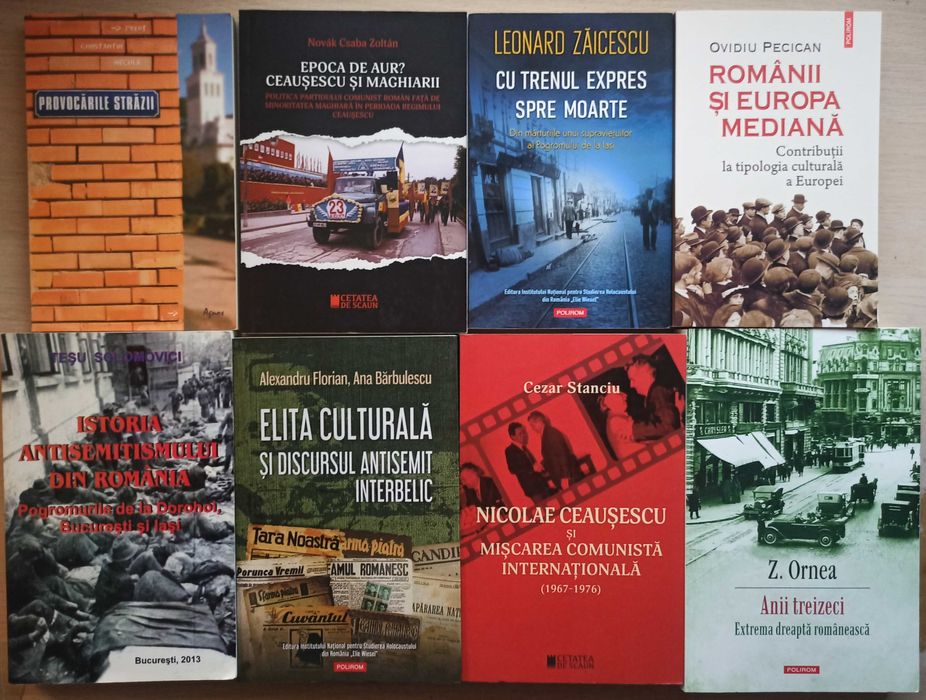 Carti despre istoria Romaniei (lichidare biblioteca)