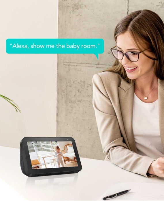 Camera Supraveghere Netvue Indoor 360° PTZ, Monitor Copii Wi-Fi