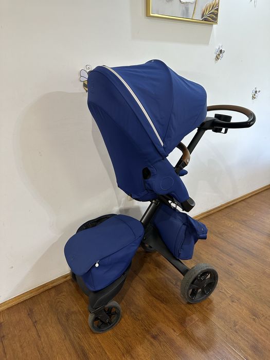 Stokke Xplory X + кош за новородено