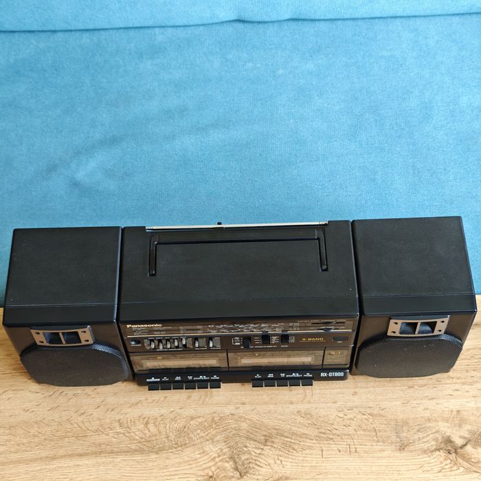 Ретро касетофон Panasonic RX-CT800 – 5-Band Portable Stereo Component System