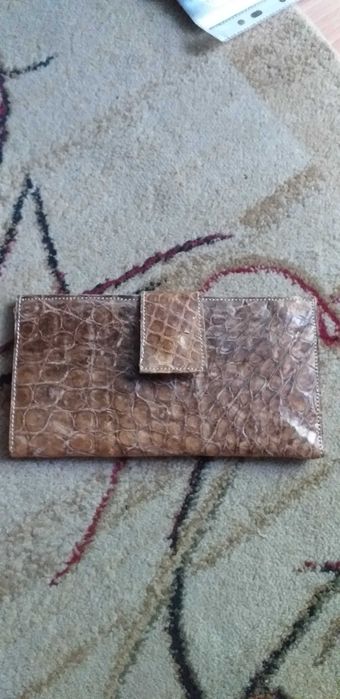 Portmoneu damă din piele naturală cu multiple compartimente