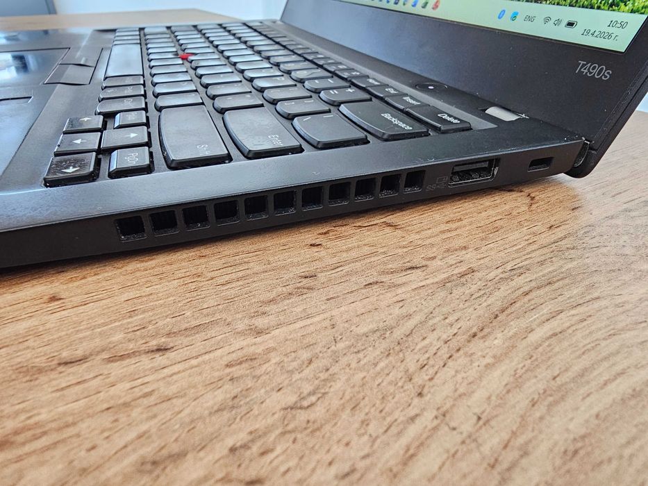 Lenovo ThinkPad T490s 14" | Intel i7-8665U 4.80 Ghz| 32GB RAM | 512GB DRAM Samsung SSD | Windows 11 | IR & HD 720p hybrid cam (Windows Hello) | 65W