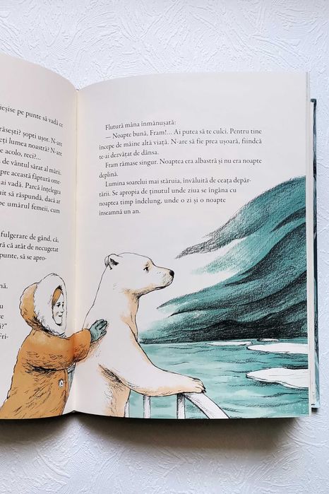 Fram, ursul polar Cezar Petrescu Editura Arthur Copertă cartonată Noua