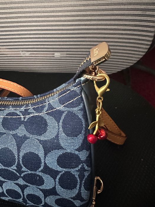 Geanta Coach Denim Teri