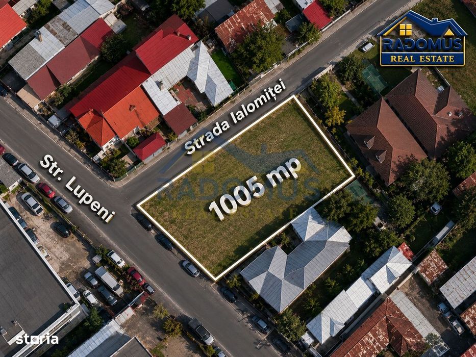 Teren intravilan 1.005 mp | Dublu front stradal | Str. Lupeni