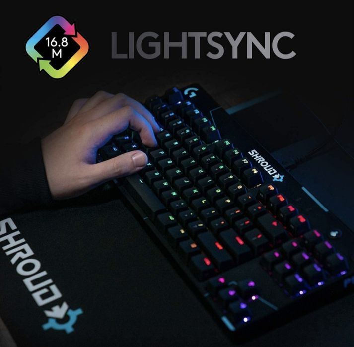 Tastatura mecanica gaming Logitech G Pro X Shroud Edition GX Red Switches