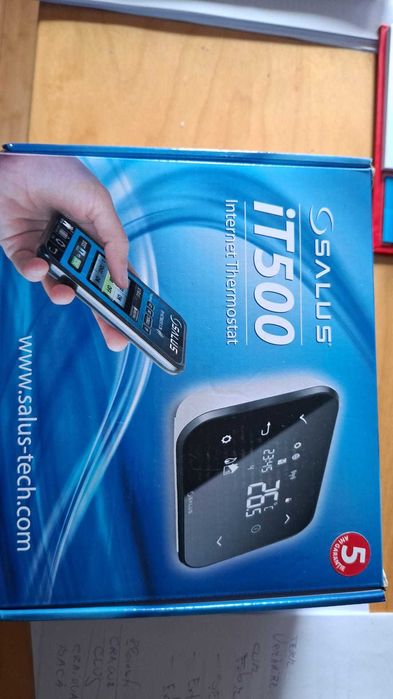 Termostat cu comanda prin internet iT 500  pentru Centrala Termica