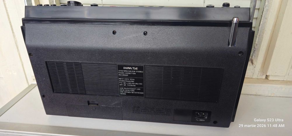Radiocasetofon SANWA