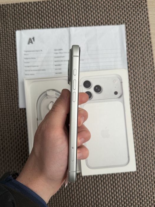 НОВ! 512Gb *ЛИЗИНГ* iPhone 17 Pro Max Silver / 24М Гаранция Айфон