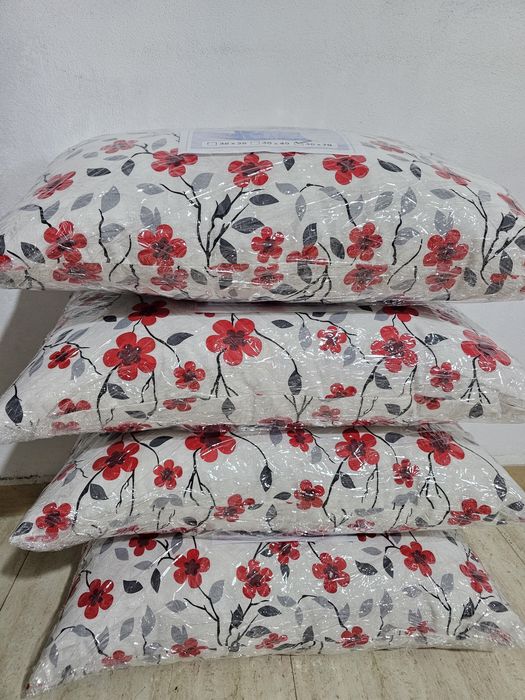 Set 4 perne 40x70 cm – Noi cu etichetă | Moi, pufoase | Livrare OLX